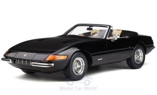 Modelauto Ferrari 365 GTB/4 Daytona Spyder zwart 1972 1/12 GT Spirit