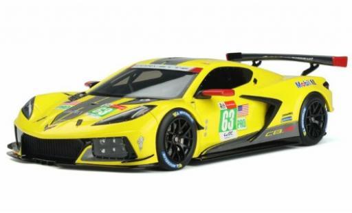 Modelauto Chevrolet Corvette course C8-R No.63 Racing 24h Le Mans 2021 1/18 GT Spirit
