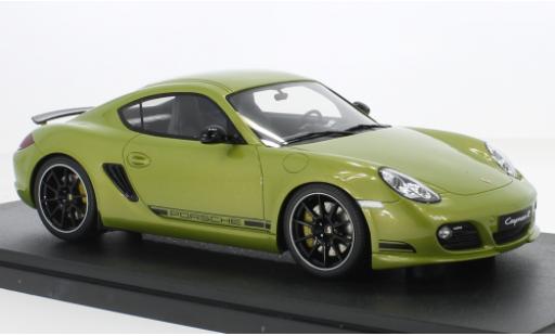 Modelauto Porsche Cayman R metallic la chaux 2012 1/18 GT Spirit