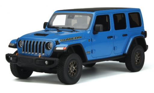 Modelauto Jeep Wrangler Rubicon 392 blauw 2021 1/18 GT Spirit