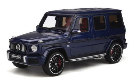 Modelauto Mercedes Classe G AMG G63 blauw 2020 1/18 GT Spirit
