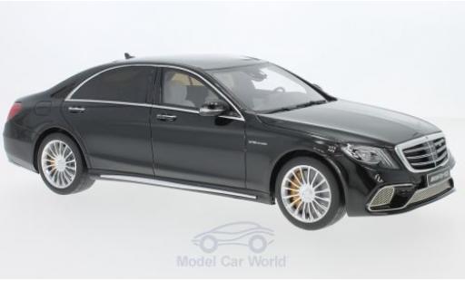 Modelauto Mercedes Classe S AMG S 65 Phase II zwart 1/18 GT Spirit