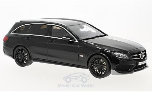 Modelauto Mercedes Classe C T-Modell Brabus B25 zwart 1/18 GT Spirit