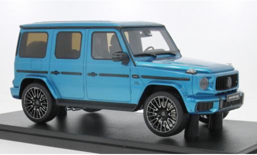 Modelauto Mercedes Classe G AMG G63 blauw 2024 1/18 GT Spirit