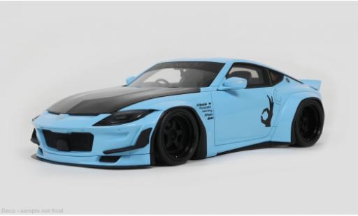 Modelauto Nissan Fairlady Z RZ34 blauw 2025 1/18 GT Spirit