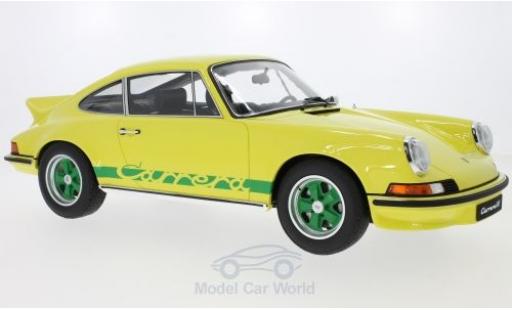 Modelauto Porsche 911 SC 2.7 RS Touring geel 1/12 GT Spirit