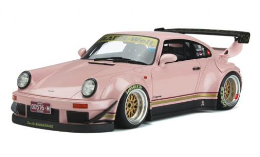 Modelauto Porsche 911 RWB roze Southern Cross 1992 1/18 GT Spirit