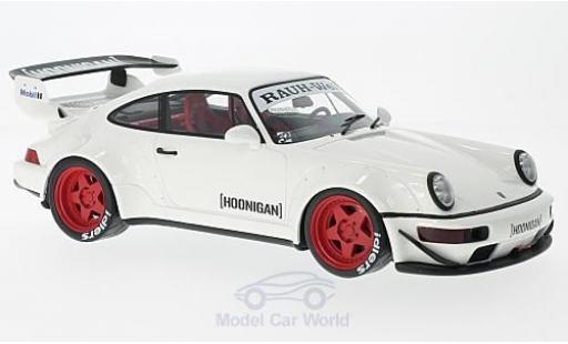 Modelauto Porsche 911 RWB wit zonder Vitrine 1/18 GT Spirit