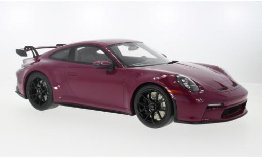 Modelauto Porsche 911 GT3 roze 2021 1/12 GT Spirit