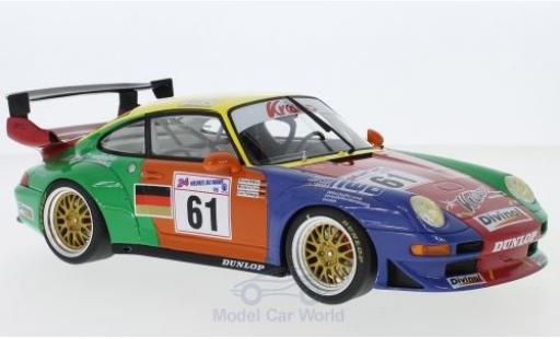 Modelauto Porsche 911 GT2 (993) No.61 Krauss Race Sports Intl. 24h Le Mans 1998 B.M&Atilde;&frac14;ller/M.Trunk/E.Palmberger 1/18 GT Spirit