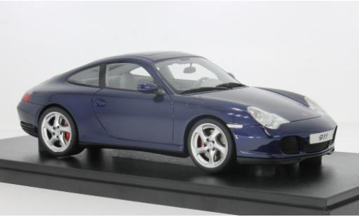 Modelauto Porsche 911 4S (996.2) Carrera blauw 2023 1/18 GT Spirit