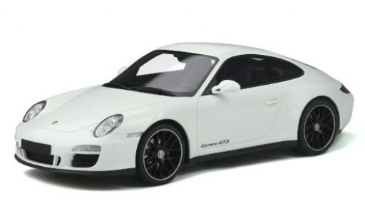 Modelauto Porsche 911 GTS Carrera (.2) wit 2011 1/18 GT Spirit