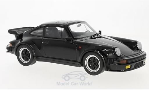 Modelauto Porsche 911 Turbo S zwart 1/18 GT Spirit