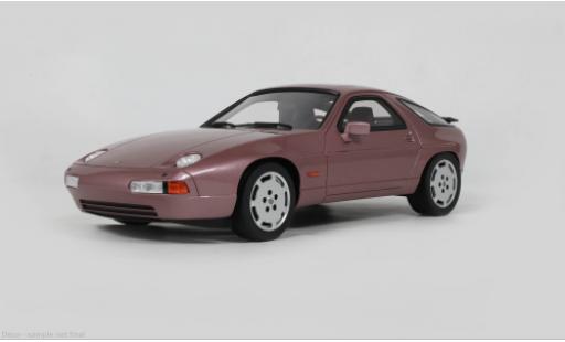 Modelauto Porsche 928 S S roze 1980 1/18 GT Spirit