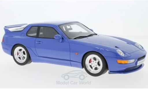 Modelauto Porsche 968 Turbo S blauw 1/18 GT Spirit