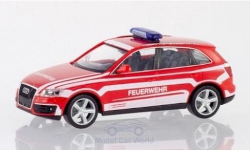 Modelauto Audi Q5 pompiers Brandweer Lindau Kommandowagen 1/87 Herpa