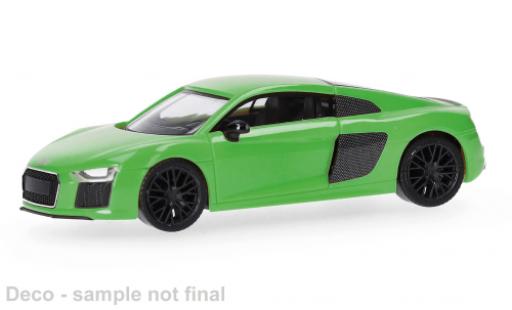 Modelauto Audi R8 v10 plus groen 1/87 Herpa