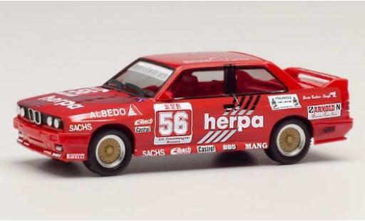 Modelauto Bmw M3 dtm (E30) No.56 Motorsport 1989 G.M&Atilde;&frac14;ller 1/87 Herpa