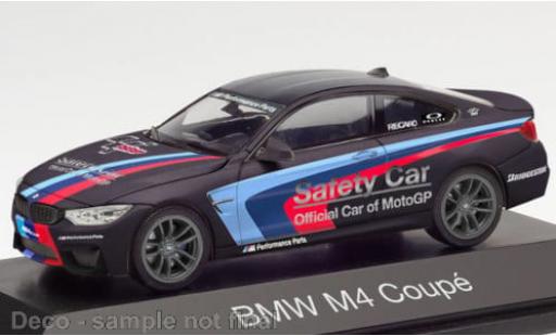 Modelauto Bmw M4 safety car zwart 1/43 Herpa