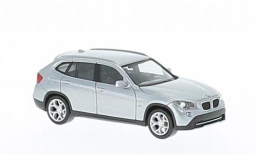 Modelauto Bmw X1 suv (E84) grijs 1/87 Herpa