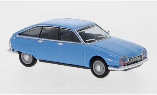 Modelauto Citroen GS Berline blauw 1/87 Herpa