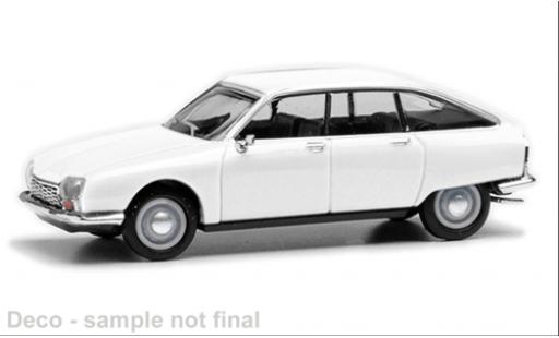 Modelauto Citroen GS Berline wit 1/87 Herpa