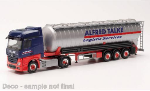 Modelauto Mercedes Actros Bigspace Alfred Talke 2018 1/87 Herpa