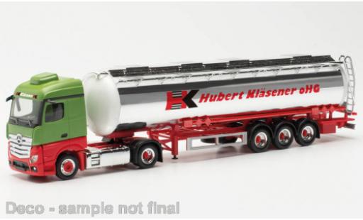Modelauto Mercedes Actros Streamspace Hubert Klaesener 1/87 Herpa