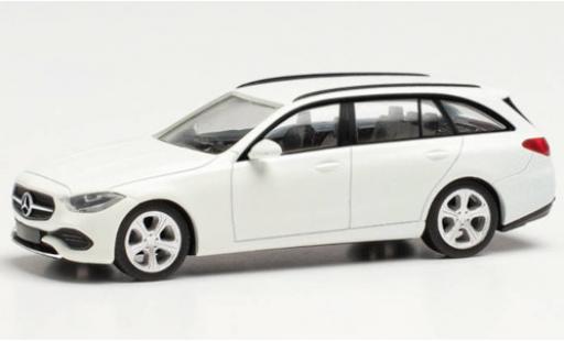 Modelauto Mercedes Classe C T-Modell (S206) wit 1/87 Herpa