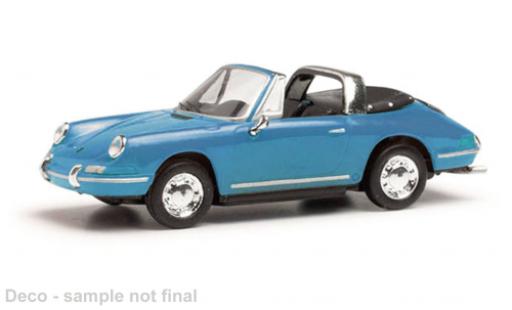 Modelauto Porsche 911 Targa blauw 1/87 Herpa