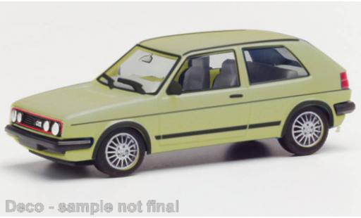 Modelauto Volkswagen Golf GTI II metallic la chaux 1/87 Herpa