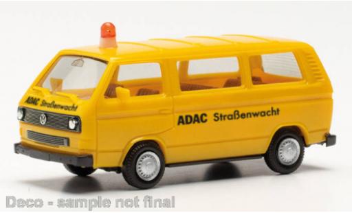 Modelauto Volkswagen T3 Base bus ADAC 1/87 Herpa
