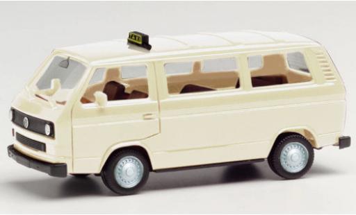 Modelauto Volkswagen T3 Base Bus Taxi 1/87 Herpa
