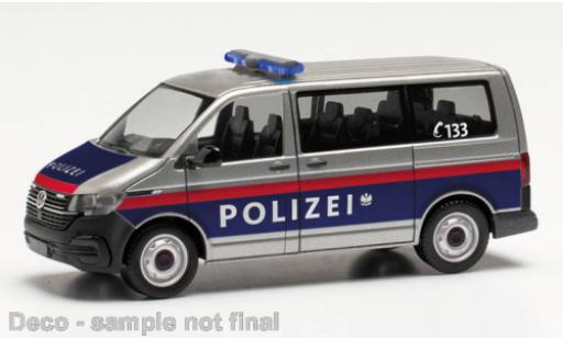 Modelauto Volkswagen T6 T6.1 .1 bus politie Autriche (A) 1/87 Herpa