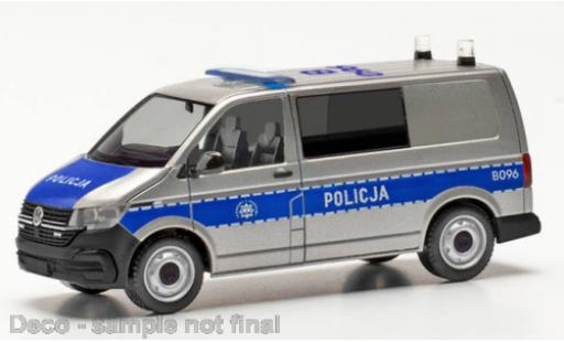 Modelauto Volkswagen T6 T6.1 .1 bus Policija (PL) 1/87 Herpa