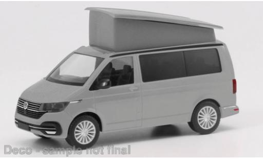 Modelauto Volkswagen T6 T6.1 .1 California Ocean grijs 1/87 Herpa