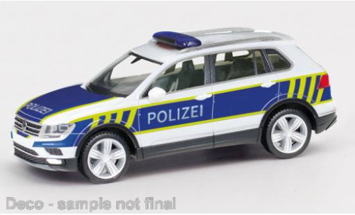 Modelauto Volkswagen Tiguan Base politie Sachsen-Anhalt 1/87 Herpa