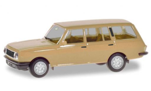 Modelauto Wartburg 353 Tourist beige 1984 1/87 Herpa