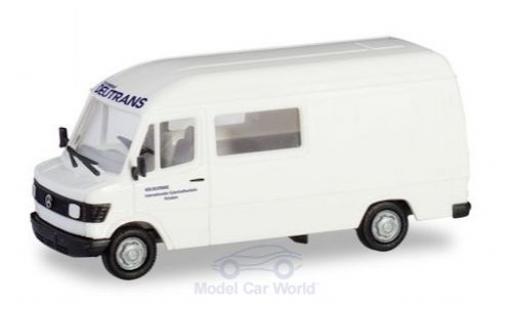 Modelauto Mercedes 207 Base D Hochdak Halbbus Deutrans 1/87 Herpa