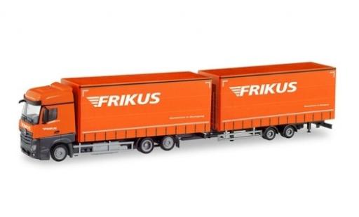 Modelauto Mercedes Actros Bigspace Frikus (A) Volumen-H&Atilde;&curren;ngerzug 1/87 Herpa
