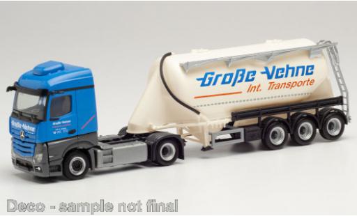 Modelauto Mercedes Actros Bigspace Gro&Atilde;�e Vehne Eutersilo-Sattelzug 1/87 Herpa