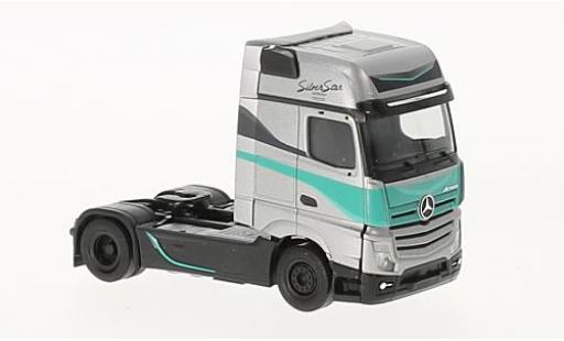 Modelauto Mercedes Actros Gigaspace Silver Star Silver Star Edition (NL) tracteur 1/87 Herpa