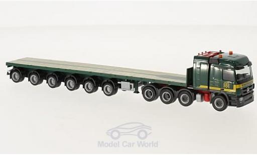 Modelauto Mercedes Actros SLT L Th&Atilde;&para;men 2008 Ballasttailer-Sattelzug 1/87 Herpa