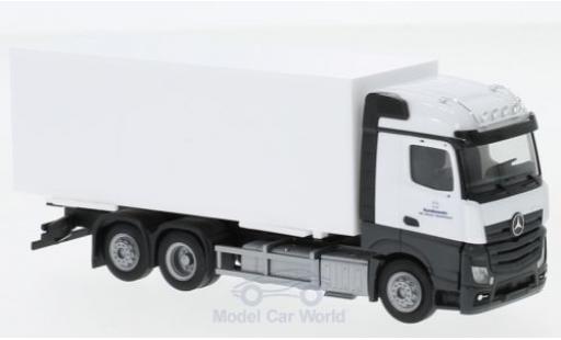 Modelauto Mercedes Actros Streamspace Bundeswehr Fahrschule Wechselkoffer-LKW 1/87 Herpa