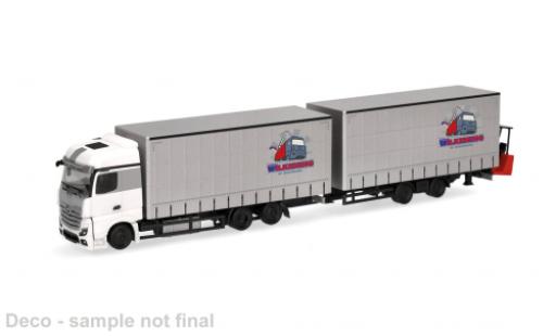 Modelauto Mercedes Actros Base Wilkening 1/87 Herpa