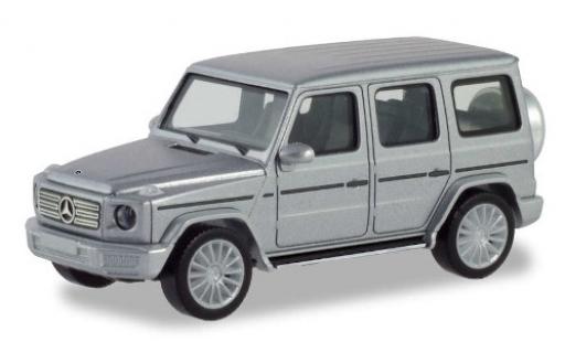 Modelauto Mercedes Classe G AMG metallic grijs avec -jantes 1/87 Herpa