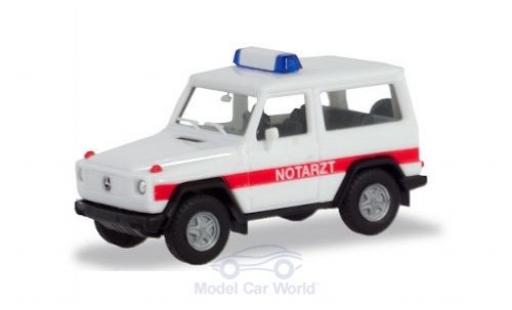 Modelauto Mercedes Classe G Utilitaire G-Modell Notarzt 1/87 Herpa