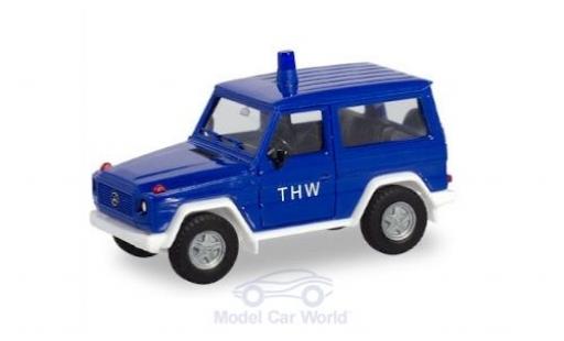 Modelauto Mercedes Classe G Base G-Modell THW 1/87 Herpa