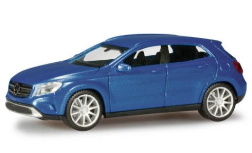 Modelauto Mercedes GLC Base GLClasse A (X156) metallic blauw 1/87 Herpa