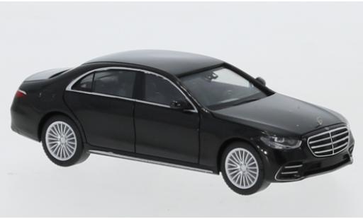 Modelauto Mercedes Classe S Base (W223) zwart 1/87 Herpa